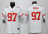 Women Nike 49ers 97 Nick Bosa White 2019 NFL Draft First Round Pick Vapor Untouchable Limited Jersey (1),baseball caps,new era cap wholesale,wholesale hats